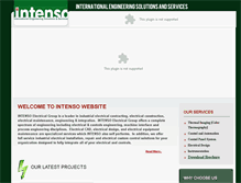 Tablet Screenshot of intenso-eg.com